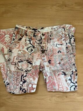 Anthropologie The Wanderer Pants- Tile Print